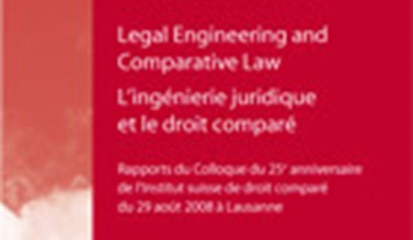 Legal Engineering and Comparative Law L'ingénierie juridique et le droit comparé