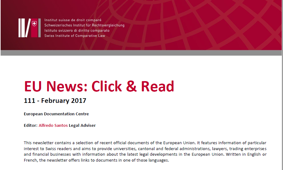 EU NEWS : CLICK & READ 2017