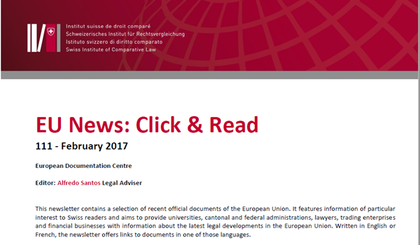 EU NEWS : CLICK & READ 111