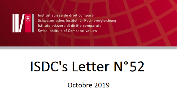 ISDC's Newsletter 52