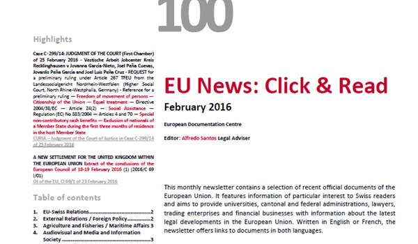 EU News: Click & Read 100