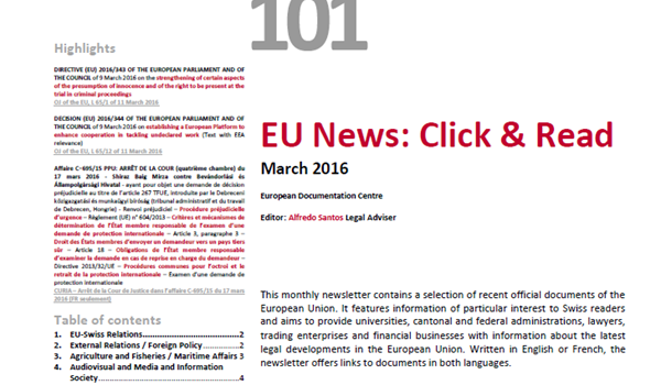 EU News: Click & Read 101