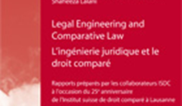 Legal Engineering and Comparative Law L'ingénierie juridique et le droit comparé