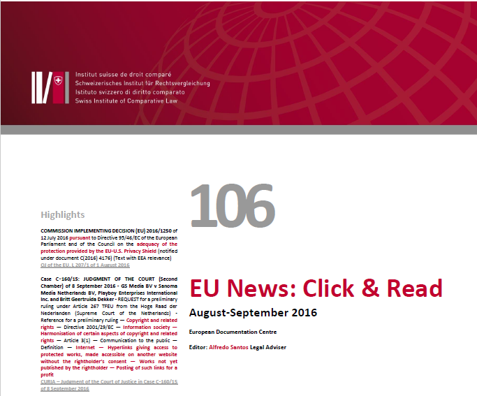EU NEWS: CLICK & READ 106