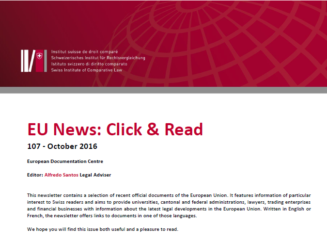 EU NEWS: CLICK & READ 107
