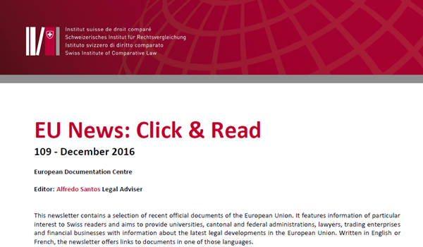 EU NEWS : CLICK & READ 109