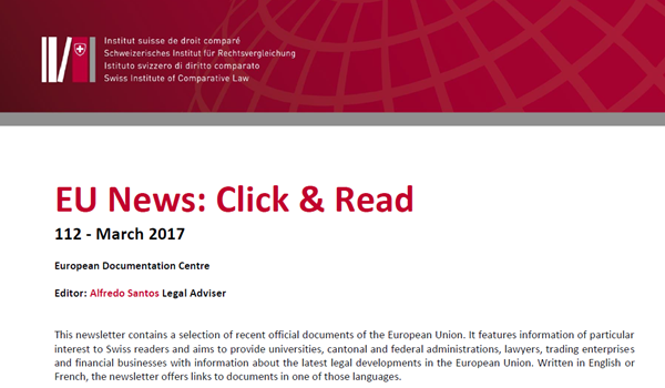 EU NEWS : CLICK & READ 112