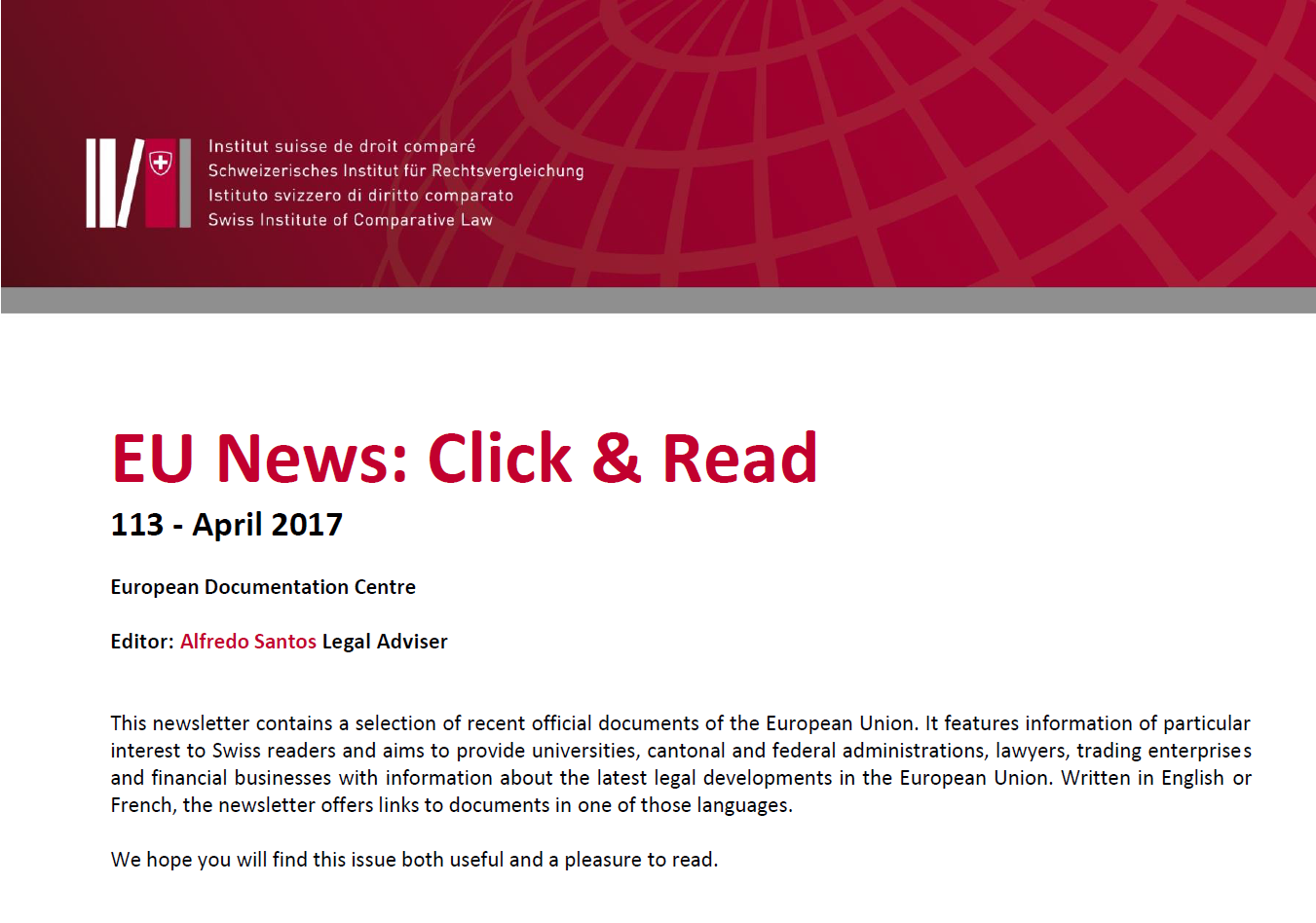 EU News : Click & Read 113 