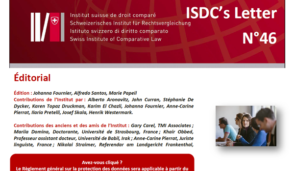 ISDC's Letter n°46