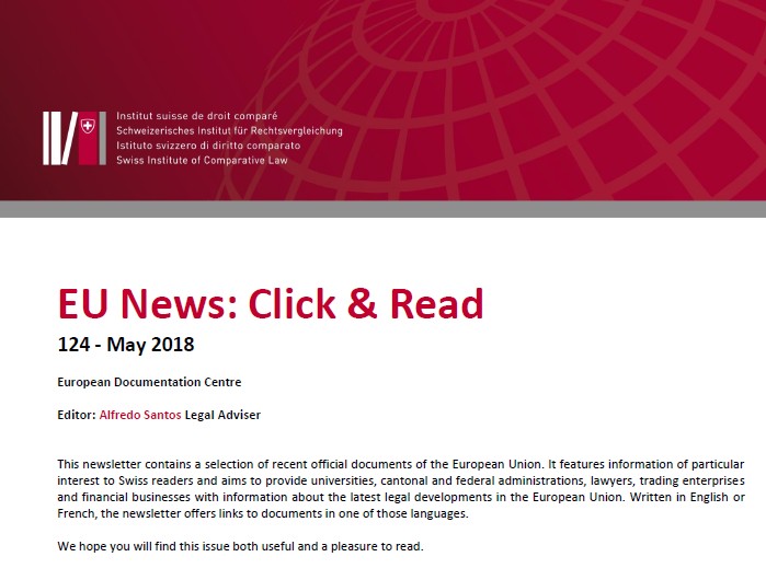 EU NEWS : Click & Read 124
