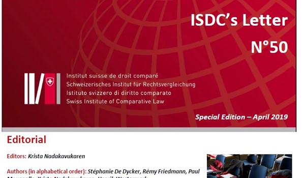 ISDC's Letter - Special Edition 
