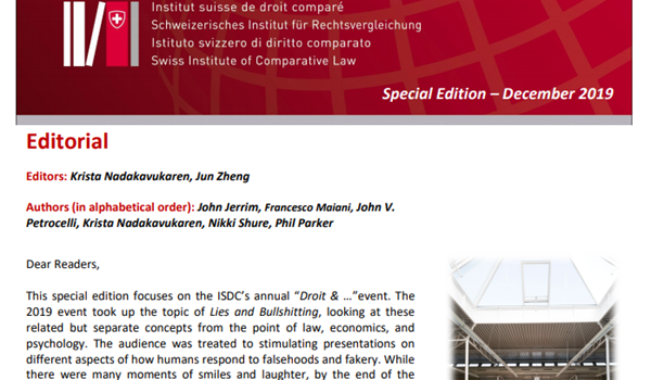 ISDC's Letter N°53