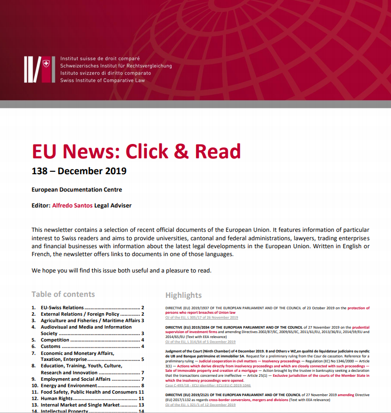 EU News: Click & Read 138