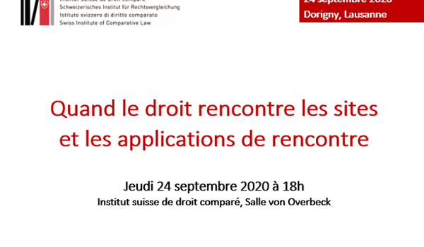 Quand le droit rencontre les sites et les applications de rencontre