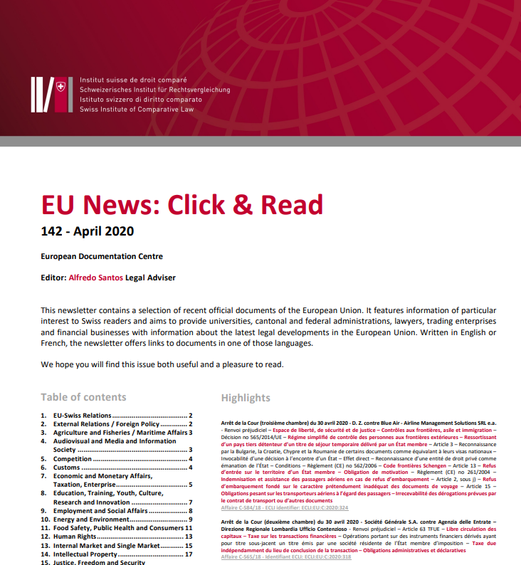 EU News: Click & Read 142
