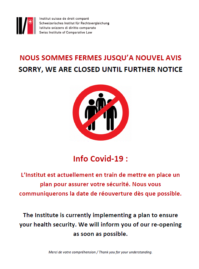 SICL : Closed to the public