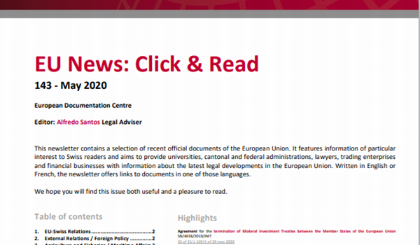 EU News: Click & Read 143