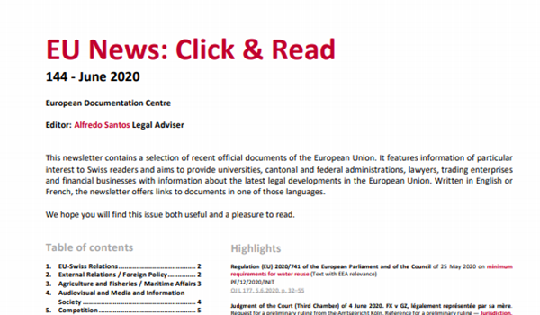 EU News: Click & Read 144