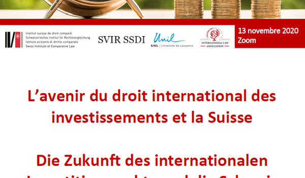 L’avenir du droit international des investissements et la Suisse