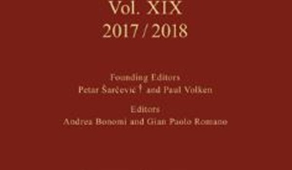 Yearbook of Private International Law - Volume XIX