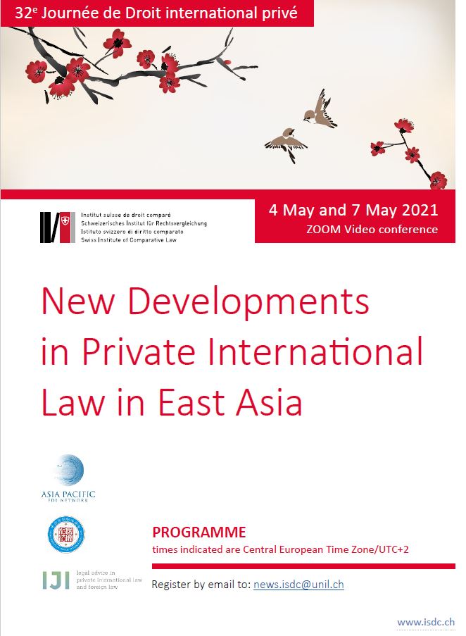 New Developments of Private International Law in East Asia