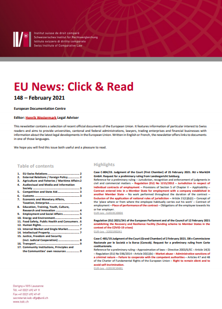 EU News: Click & Read 148