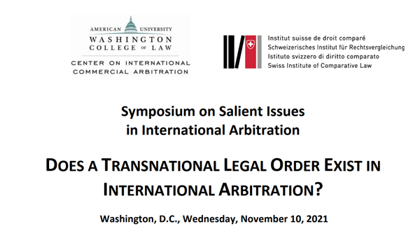 Symposium on Salient Issues in International Arbitration 