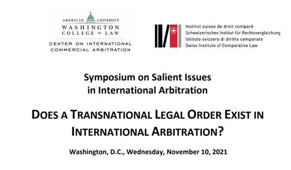 Symposium on Salient Issues in International Arbitration