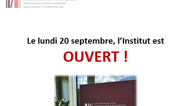 Schweizerisches Institut für Rechtsvergleichung SIR Schweizerisches