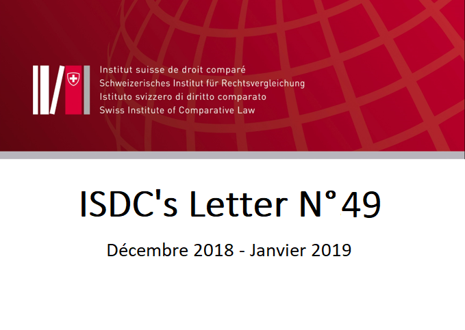 ISDC's Letter n°49