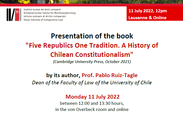 Five Republics One Tradition. A History of Chilean Constitutionalism"