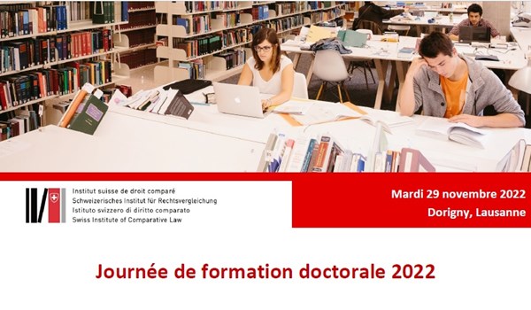 Journée de formation doctorale