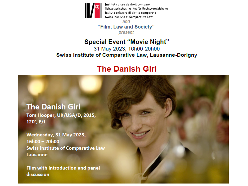 Special Event "Movie Night" : The Danish Girl