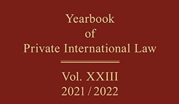 YEARBOOK OF PRIVATE INTERNATIONAL LAW