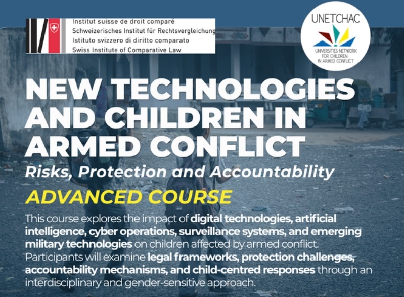 New Technologies and Children in Armed Conflict